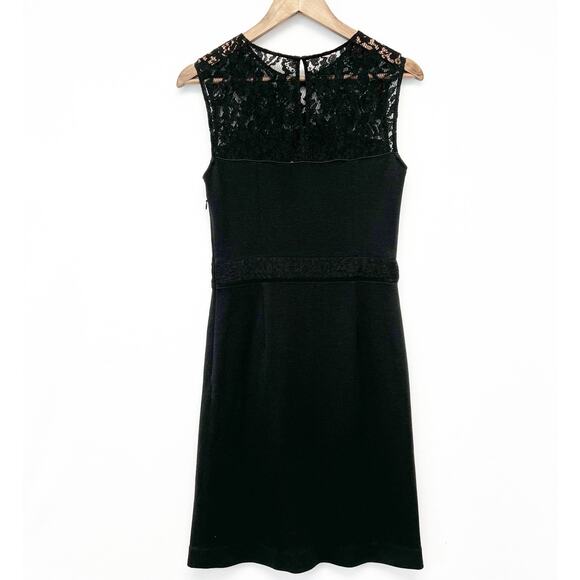 Tory Burch Womens M Cocktail Dress Lace‎ Stretch Elegant Party Flirty Whimsygoth - Picture 3 of 8